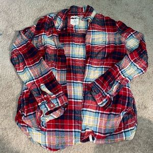 Plaid button up shirt